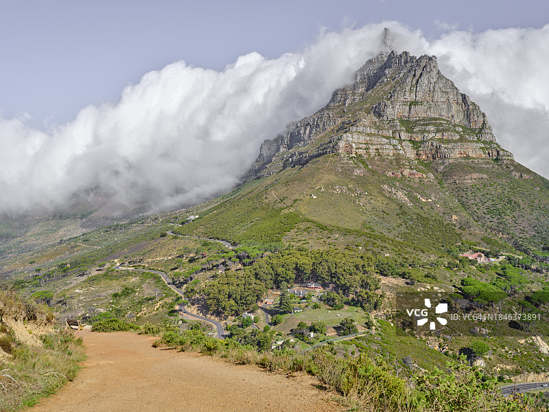 西开普省的山路图片素材