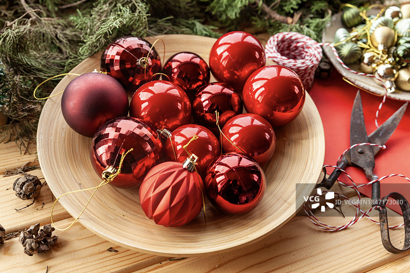 圣诞节准备图片素材