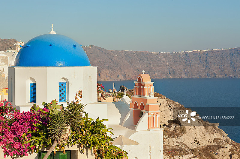 希腊圣托里尼岛风光图片素材