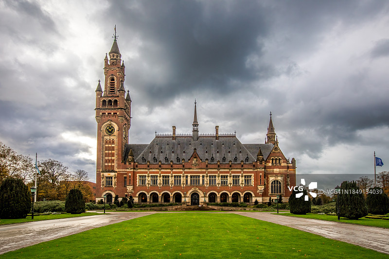 荷兰海牙和平宫图片素材