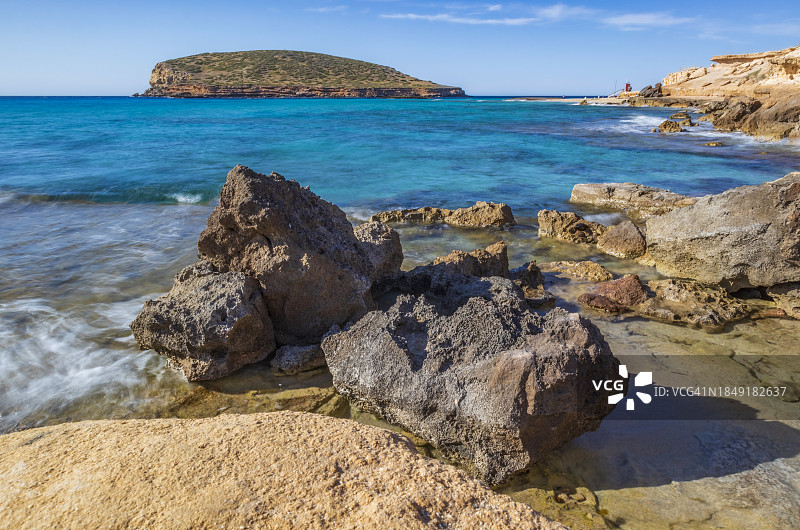 埃斯孔迪达海滩图片素材