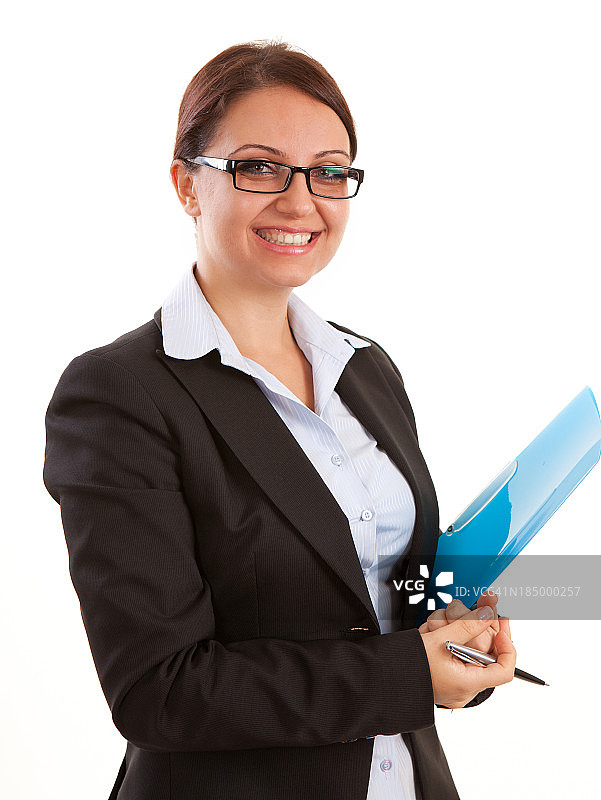 年轻的女商人图片素材