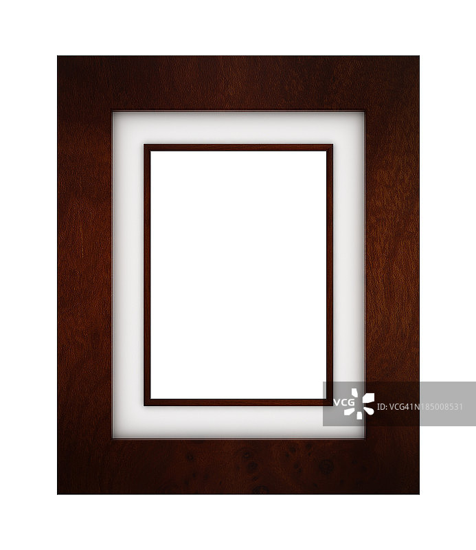 经典木制相框图片素材
