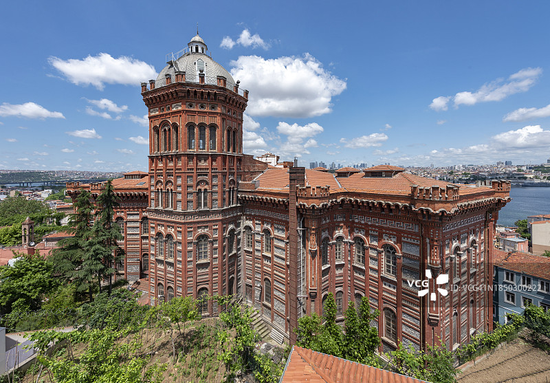 土耳其伊斯坦布尔的法纳尔希腊东正教学院图片素材