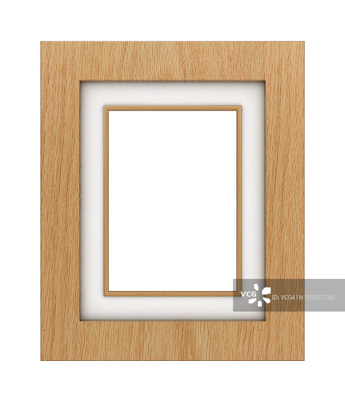 经典木制相框图片素材