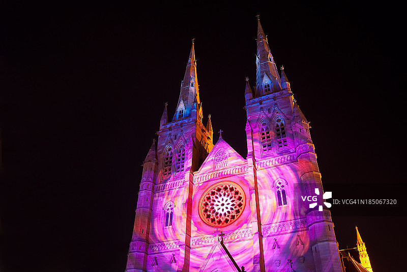 圣玛丽大教堂内部景观图片素材