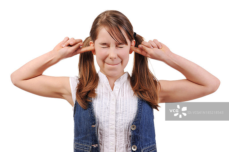 不想听任何事图片素材