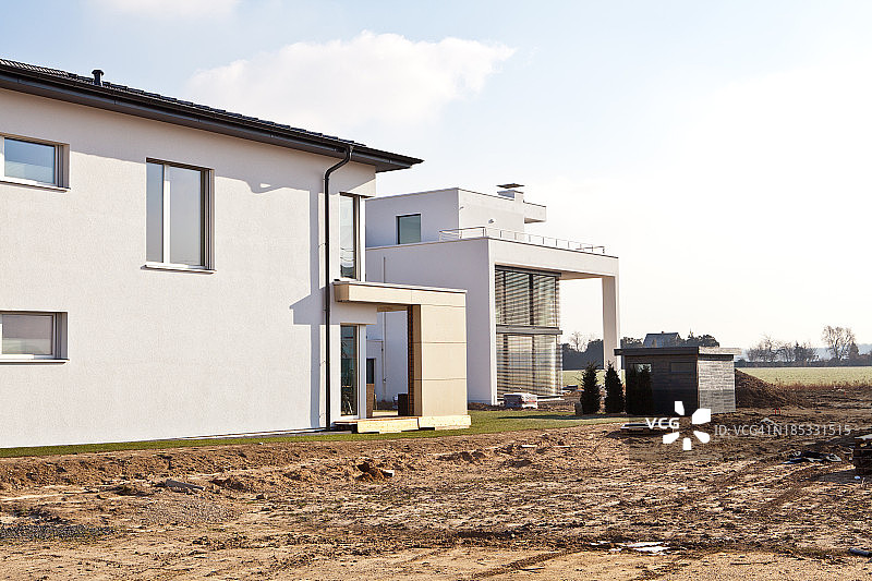 科隆的新住宅图片素材