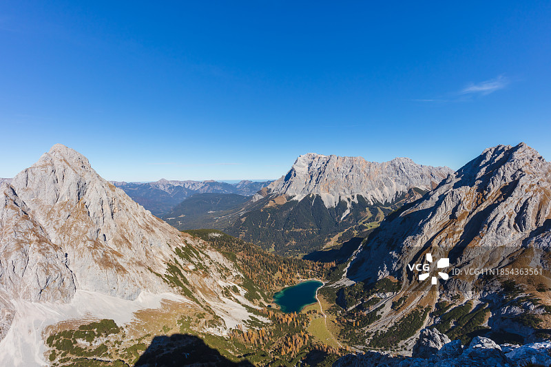 奥地利蒂罗尔州塞本湖图片素材