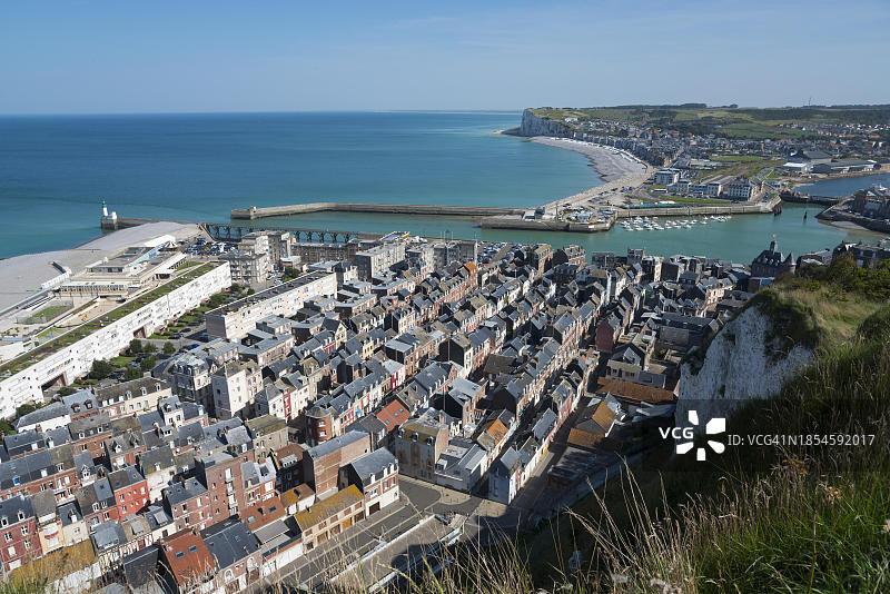 法国诺曼底勒特雷波尔、梅尔斯莱班景观图片素材