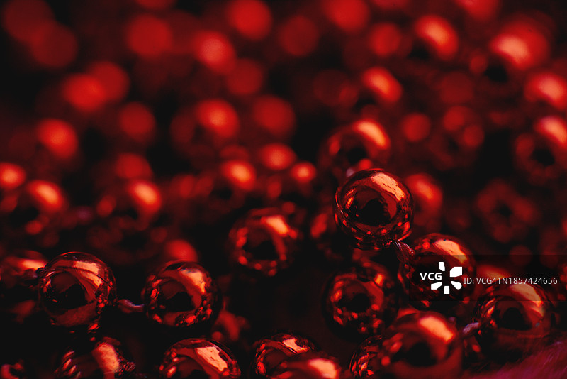 红色明亮圣诞背景图片素材