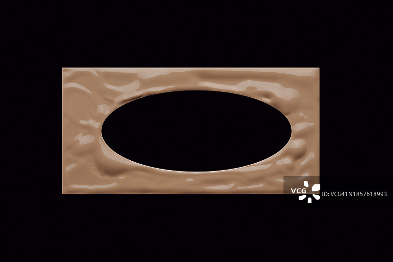 黑色背景上的粉底图片素材