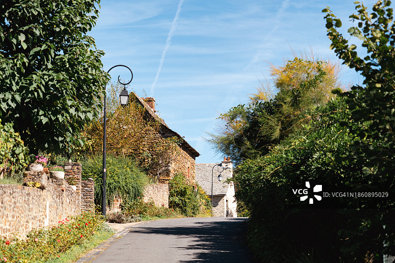 法国乡村小镇图片素材