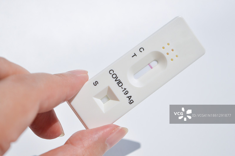 新冠肺炎抗原快速检测图片素材