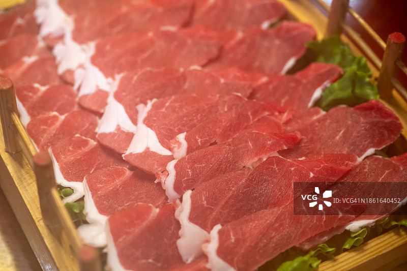 牛肉切片图片素材