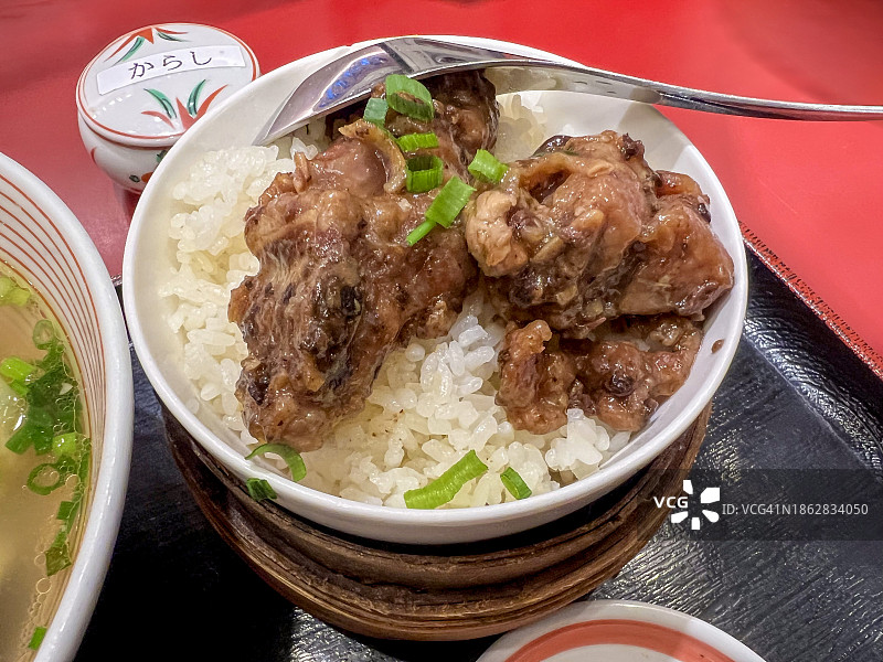 川崎港式排骨饭图片素材