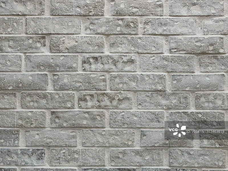 灰色和白色砖纹墙图片素材