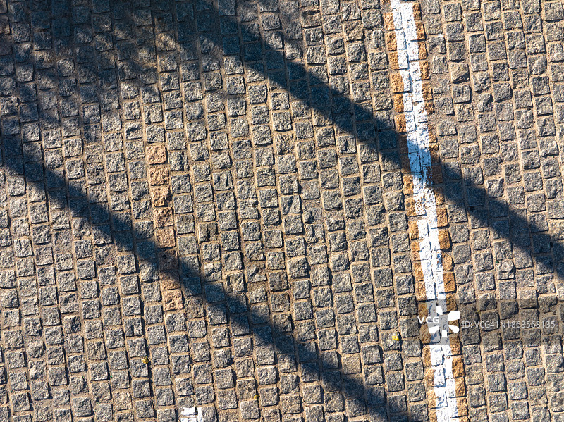 城市石板路面图片素材