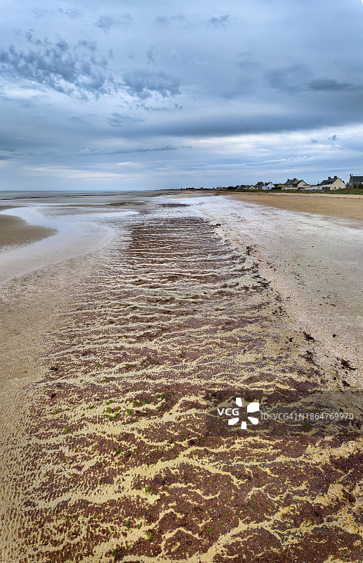 法国诺曼底犹他海滩图片素材