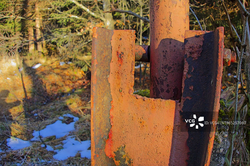 金属管钢门图片素材