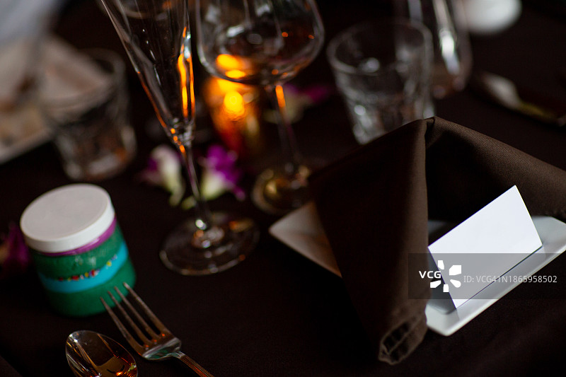 节日餐桌摆设图片素材