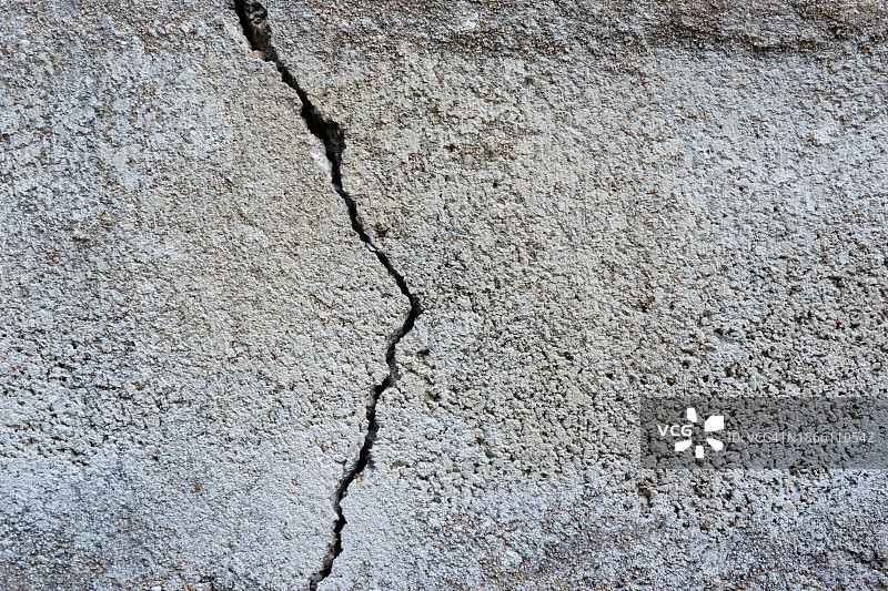 混凝土墙面裂缝图片素材