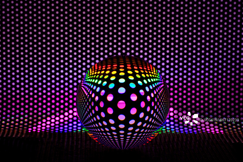 彩色玻璃球图片素材