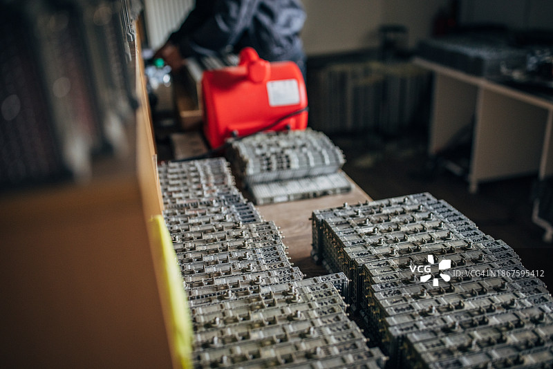 电动汽车电池图片素材