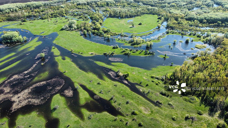 湖泊景观图片素材