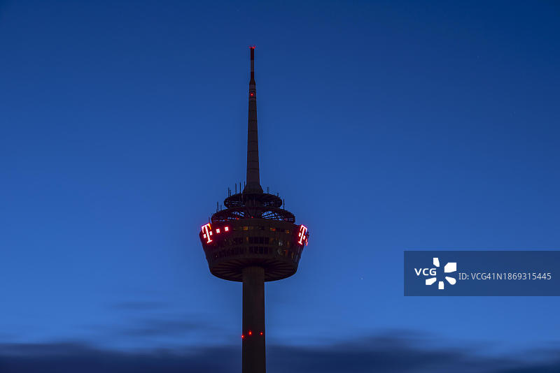 科隆电视塔，德国北莱茵-威斯特法伦州，欧洲图片素材