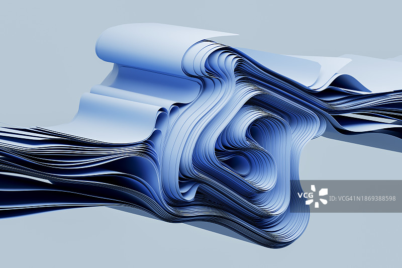 抽象分层折叠纸背景图片素材