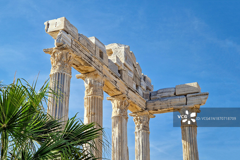 土耳其锡德阿波罗神庙遗址图片素材