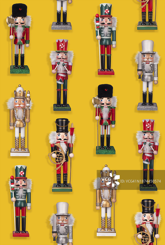 圣诞节胡桃夹子，玩具士兵图片素材