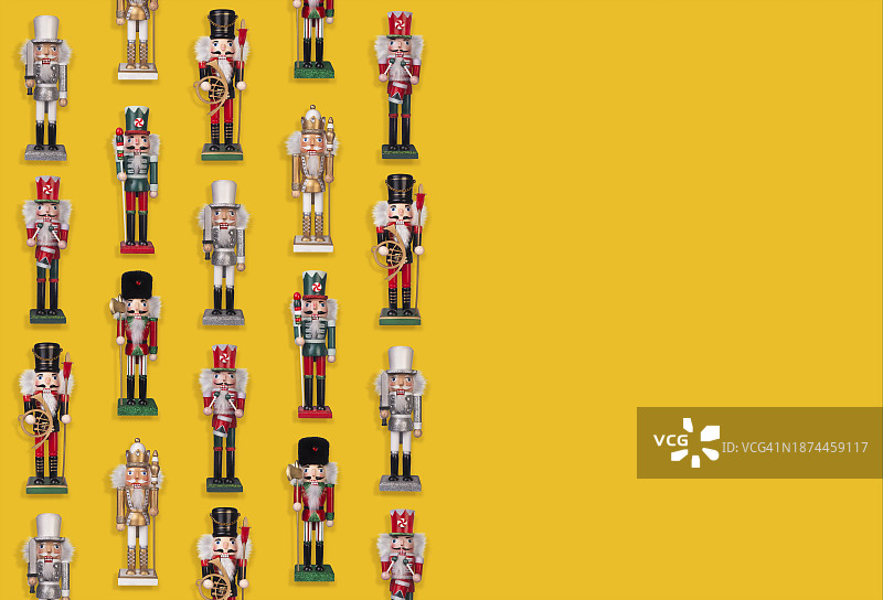 圣诞节胡桃夹子，玩具士兵图片素材