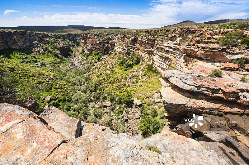 博克费尔德断崖峡谷图片素材