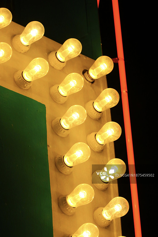 篷房标志特写图片素材