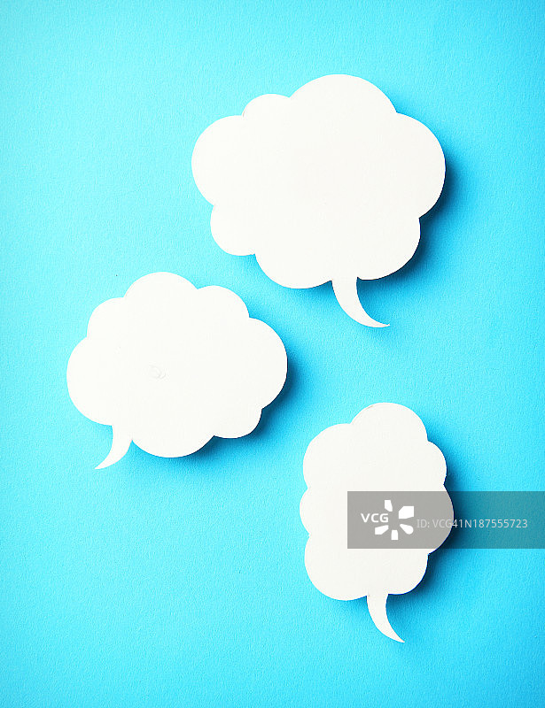 空白的对话框图片素材