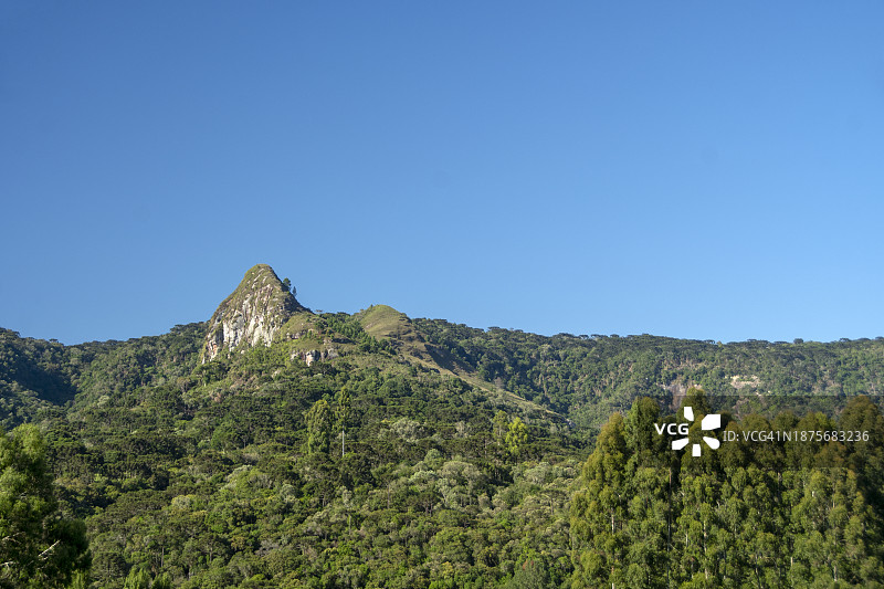 巴西圣卡塔琳娜州乌鲁比西峰图片素材