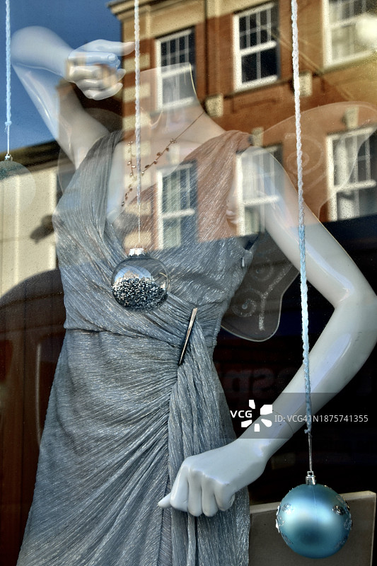 银色女郎图片素材