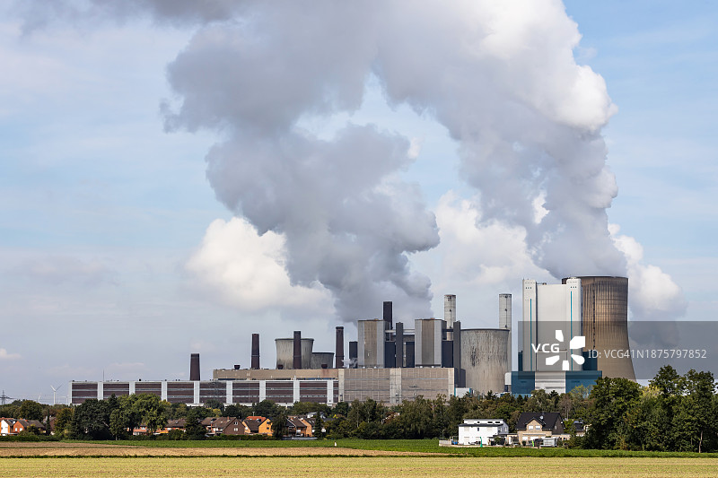尼德劳塞姆发电站（德国北莱茵-威斯特法伦州）图片素材