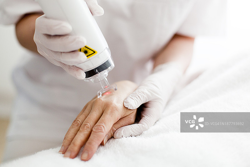 激光皮肤修复图片素材