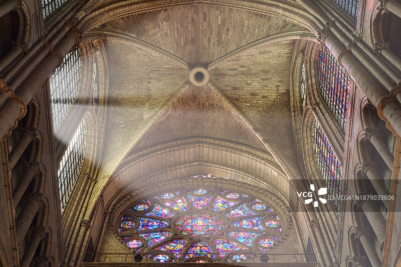 法国兰斯圣母院大教堂图片素材