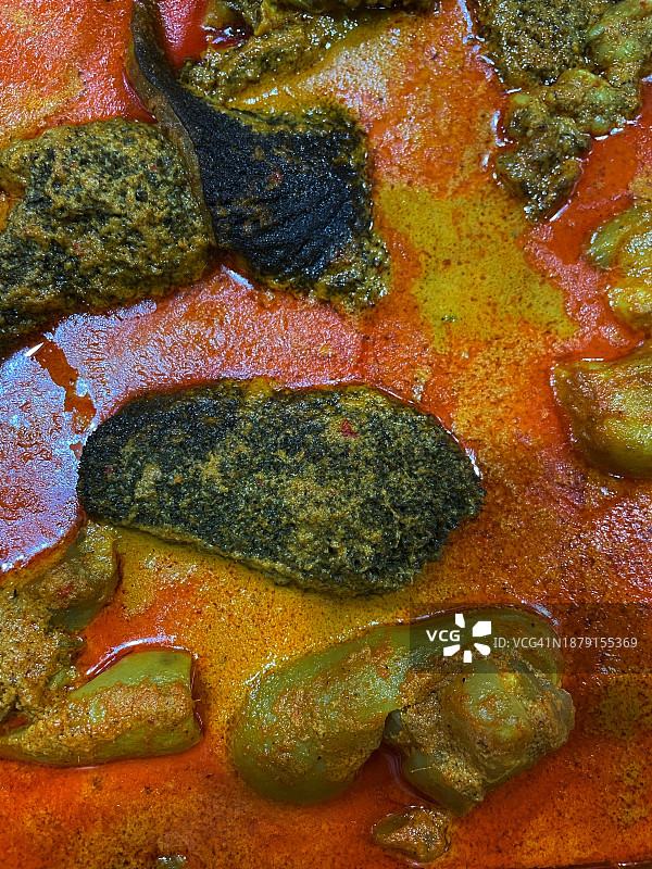 巴东菜内脏咖喱图片素材