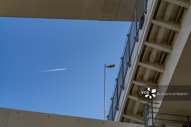 日本横滨市的飞机图片素材