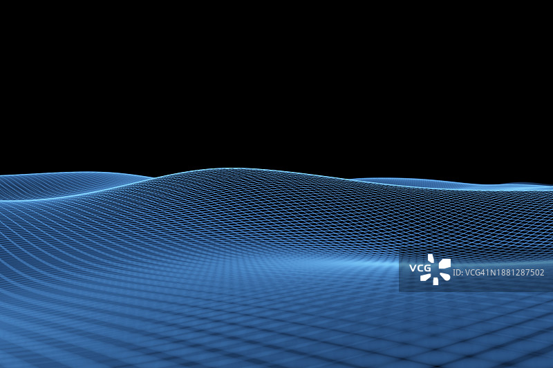 带有复制空间的抽象粒子背景图片素材