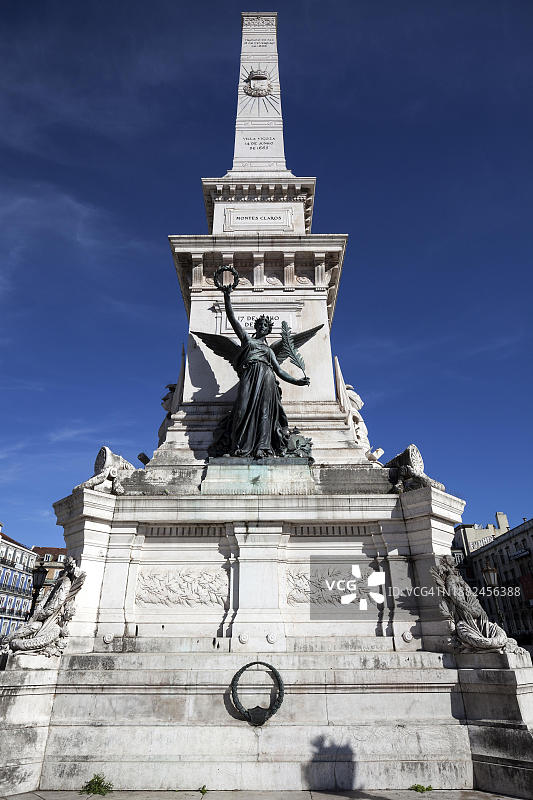 葡萄牙里斯本光复广场战争纪念碑图片素材