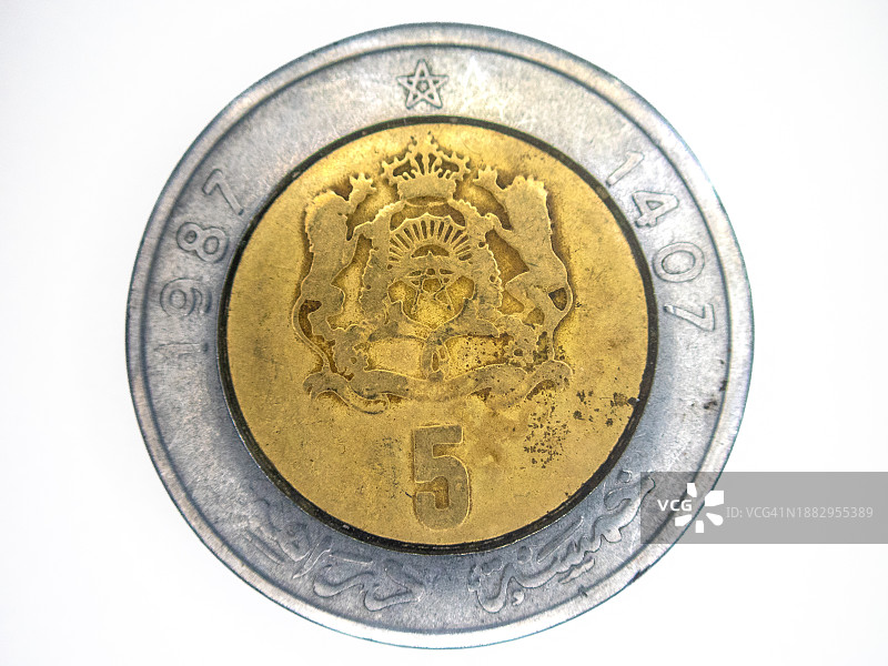 摩洛哥迪拉姆现金图片素材