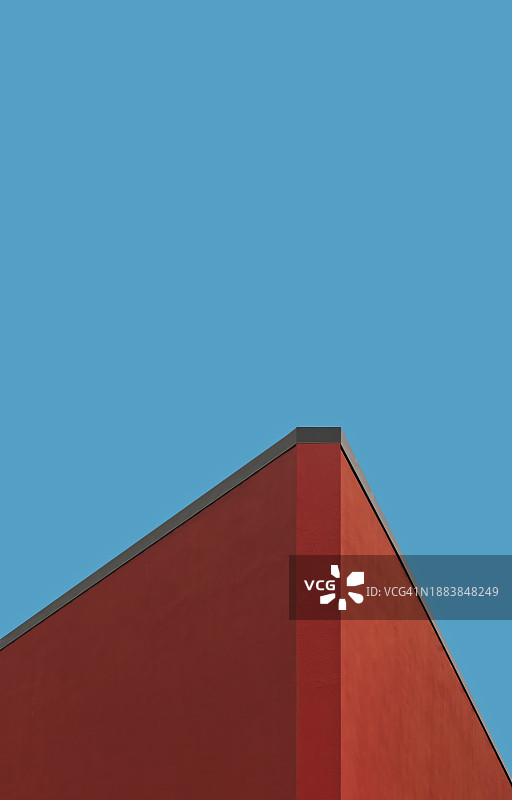 红三角建筑图片素材