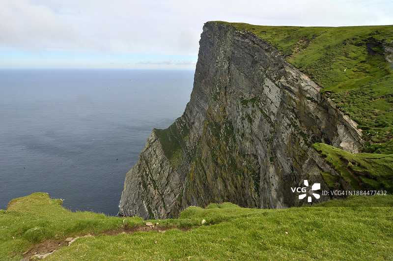 英国最高的海岸悬崖图片素材