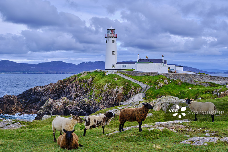 爱尔兰法纳德角灯塔图片素材